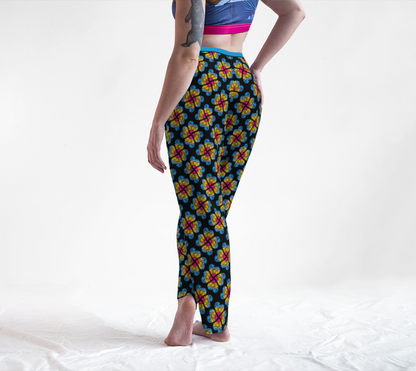 Pansexual Heart Flowers Lounge Pants