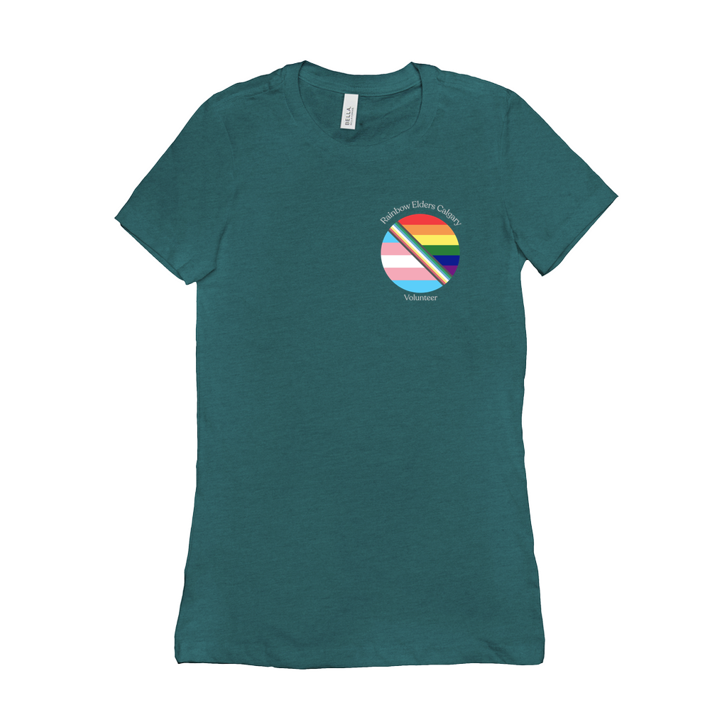 Camisetas entalladas arcoiris