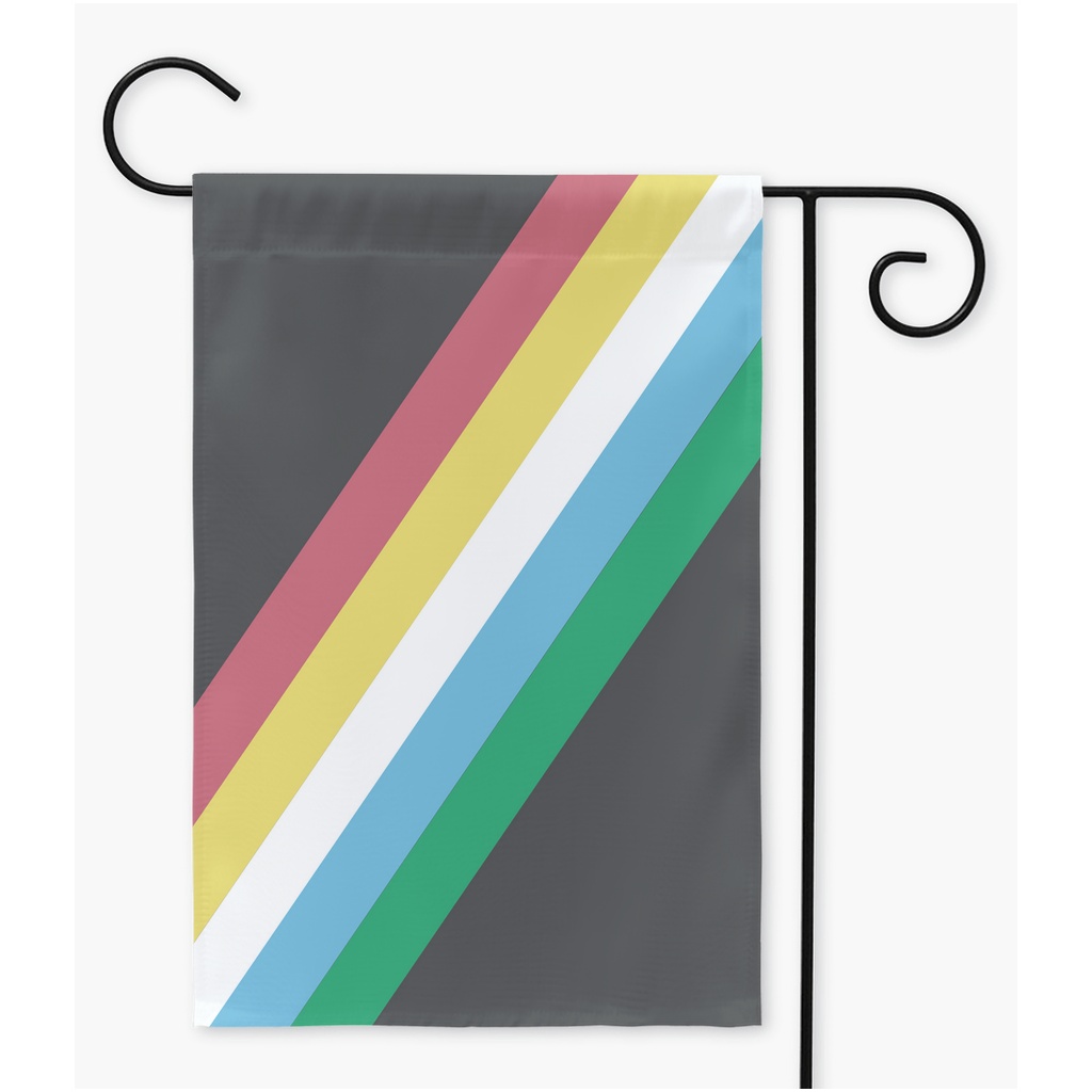 Disability Yard & Garden Flags - V2 | Single Or Double-Sided | 2 Sizes