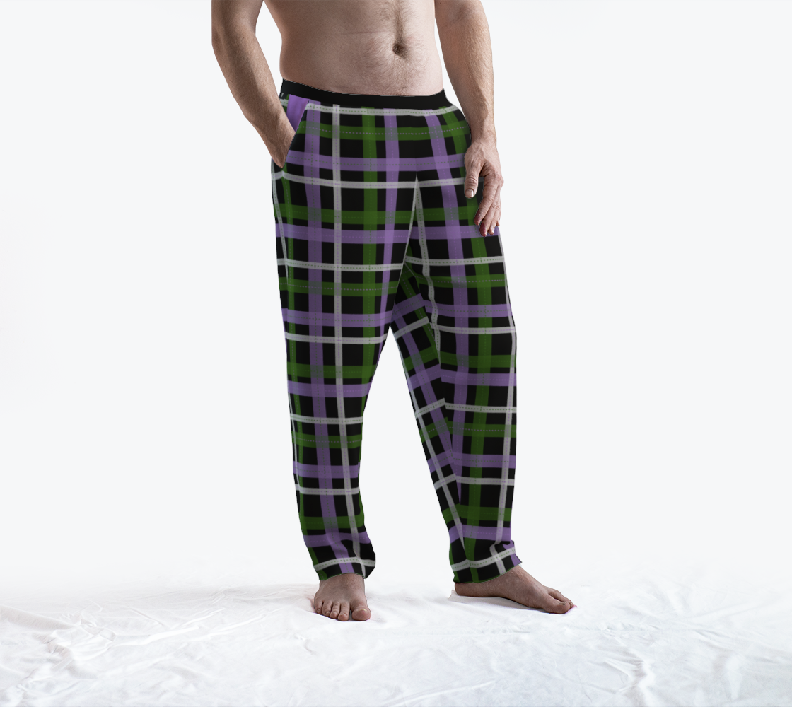 Genderqueer Plaid Lounge Pants