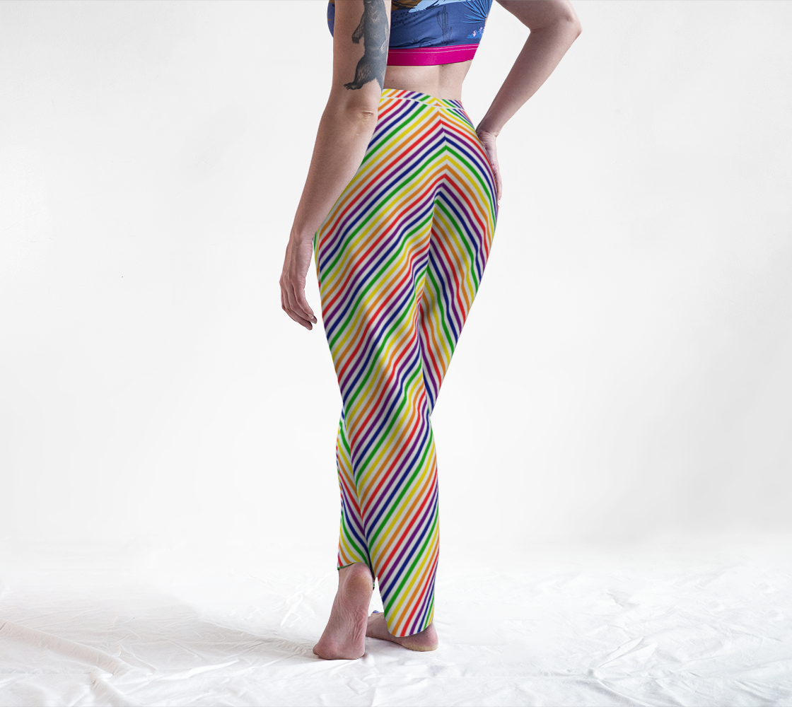 Rainbow Barber Striped Lounge Pants