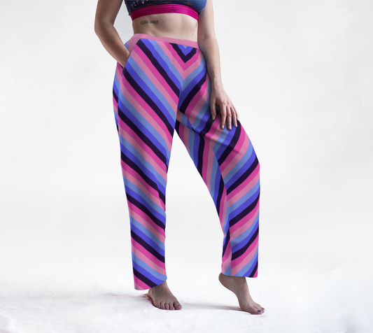Omnisexual Striped Lounge Pants