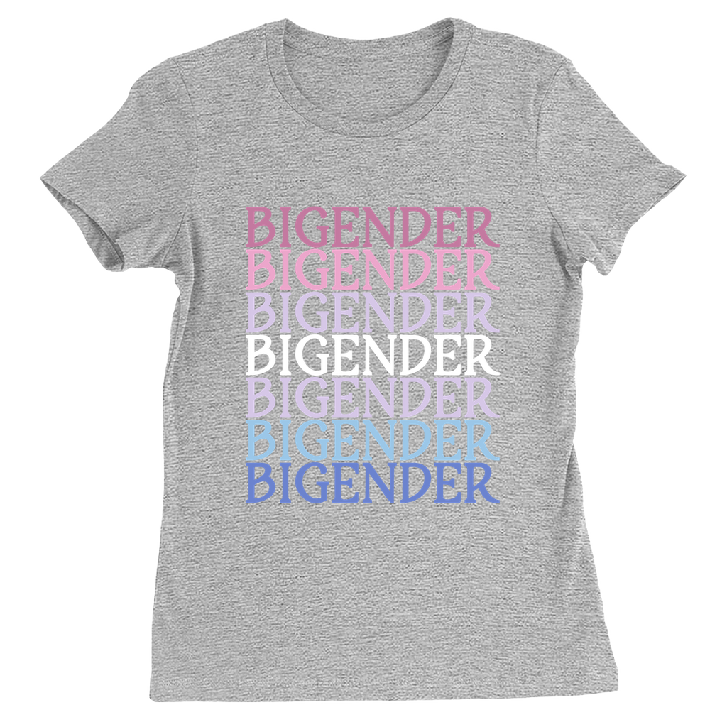 Funky Text Gender Fitted T-Shirts | Bella and Canvas