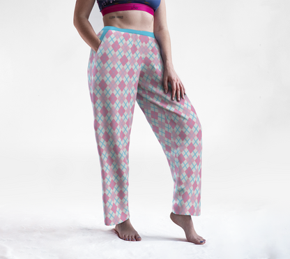 Transfeminine Argyle Lounge Pants