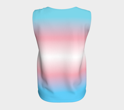 Transgender Gradient Loose Tank