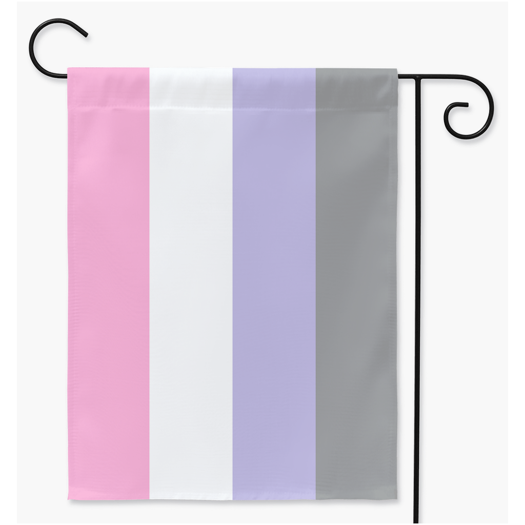 Cupiosexuel - V1 Yard et drapeau de jardin | Simple ou double face | 2 tailles | Spectre Aro Ace