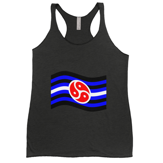 Kink and Fetish Flag Fitted Racerback Tank Tops | Choose Your Flag
