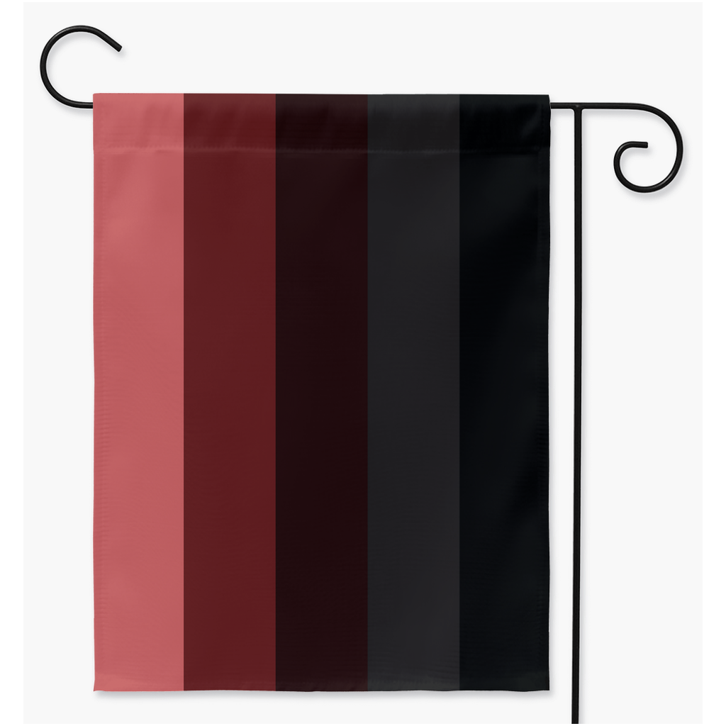 Dread- V2 Yard and Garden Flag | Single Or Double-Sided | 2 Sizes | Aro Ace Spectrum