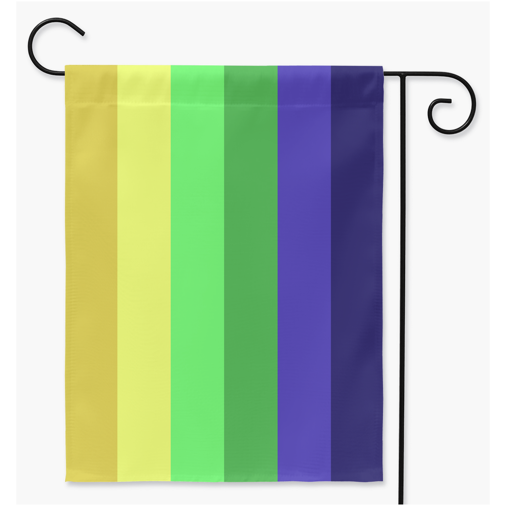 Systemqueer - V1 Yard And Garden Flags | Single Or Double-Sided | 2 Sizes | Romantic And Sexual Orientations