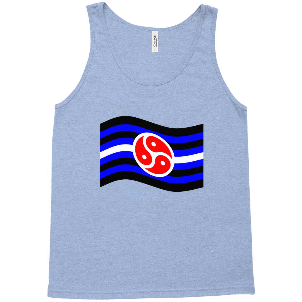Kink and Fetish Pride Flag Relaxed Fit Tank Tops | Choose Your Flag | Bella + Canvas