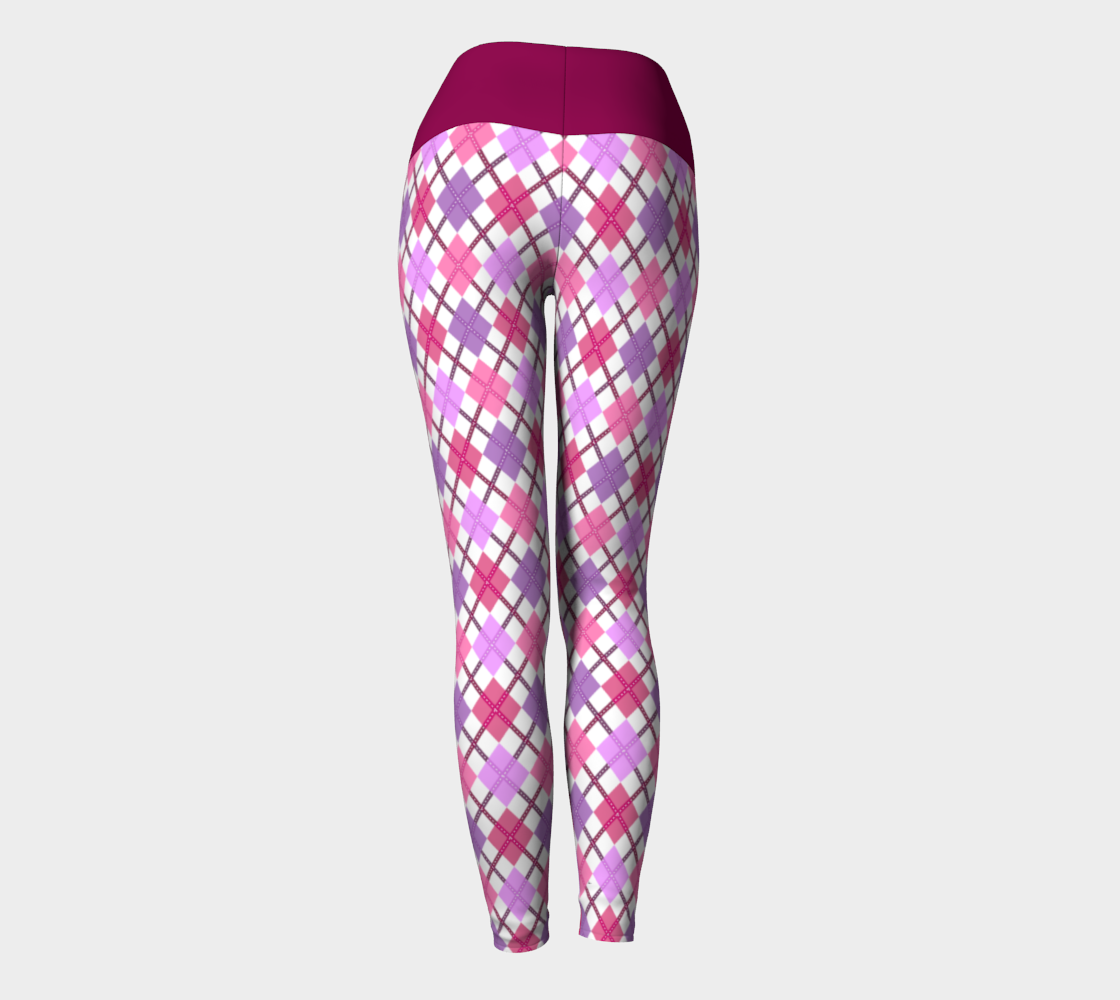 Lesbienne - V2 Argyle Yoga Legging