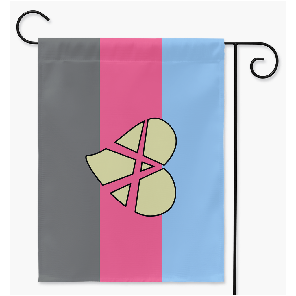 Relationship Anarchy - V1 Yard and GardenFlags | Single Or Double-Sided | 2 Sizes | Polyamory and ENM