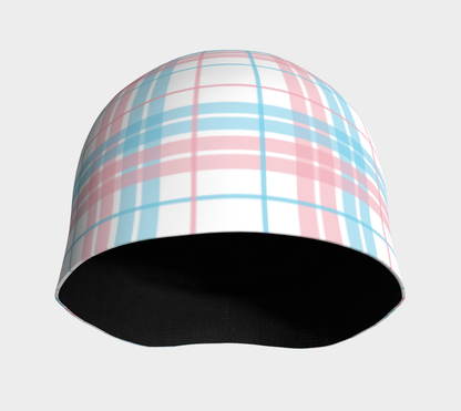 Transgender Plaid Beanie