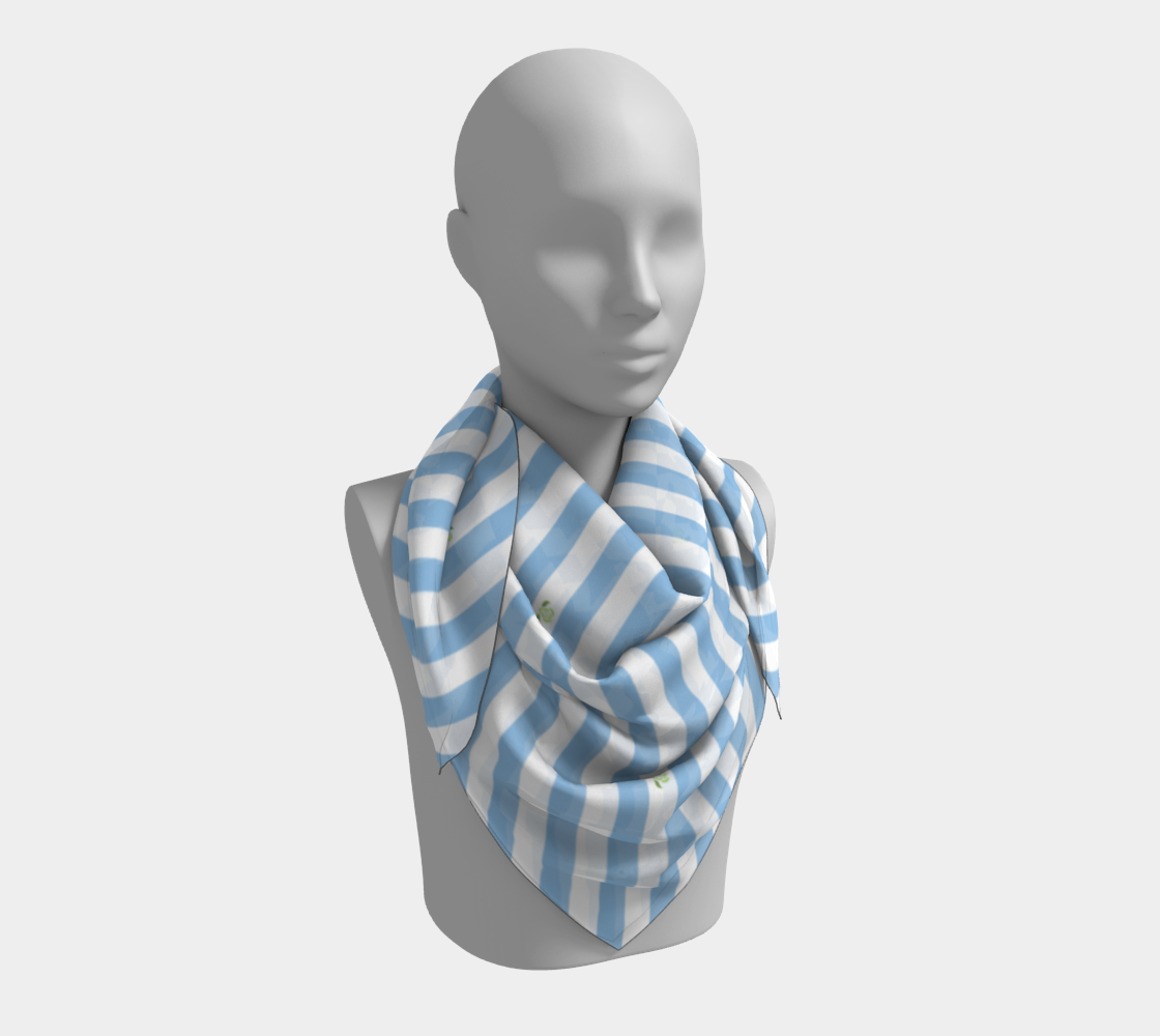 Pride Striped Square Scarf | Choose Your Colourway | 4 Sizes