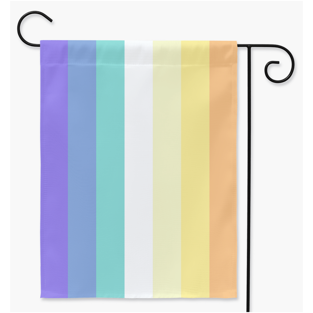 Genderfaun Pride Yard and Garden Flags  | Single Or Double-Sided | 2 Sizes