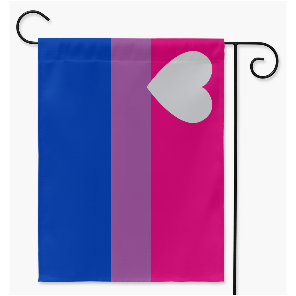 Biromantic - V1 Pride Yard and Garden Flags  | Single Or Double-Sided | 2 Sizes | Sexual And Romantic Orientations