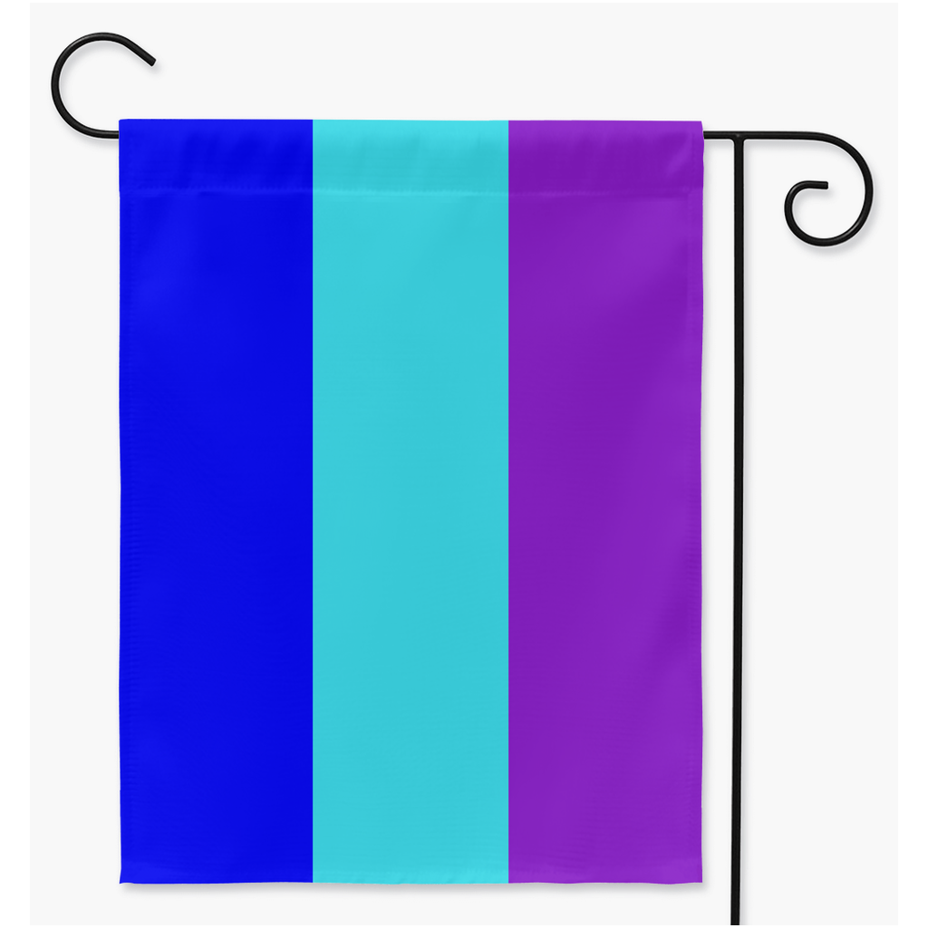 Egogender Pride Yard and Garden Flags | Single Or Double-Sided | 2 Sizes | Gender Identity and Expression