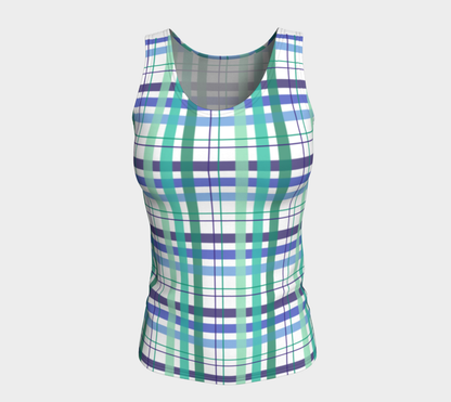 Gay Man (formerly Vincian - V2) Plaid Fitted Tank