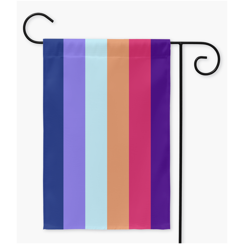 Banderas del Orgullo Lesboy | Una o dos caras | 2 tamaños | Identidad de Género y Presentación