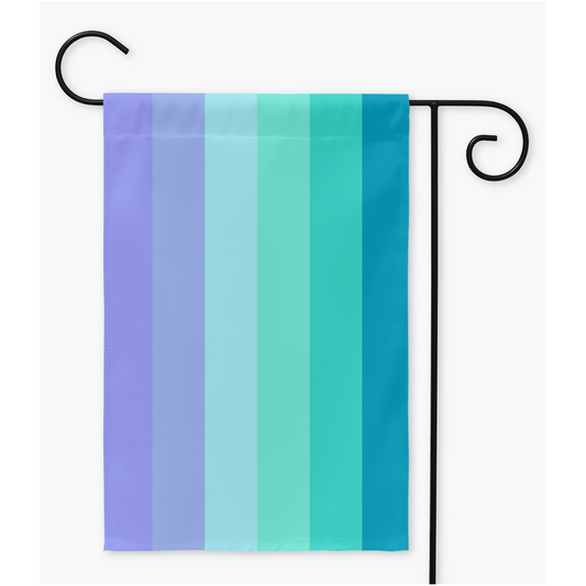 Drapeaux de cour et de jardin Neptunic | Simple ou double face | 2 tailles | Orientations romantiques et sexuelles