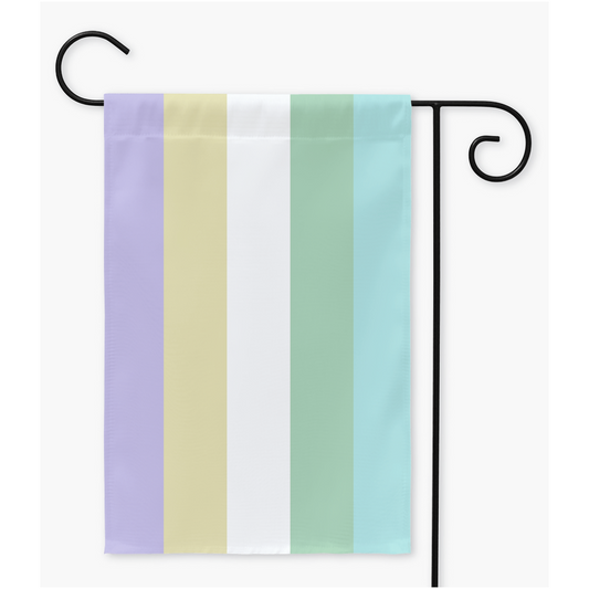 Pearlian Yard and Garden Flags | Single Or Double-Sided | 2 Sizes | Romantic and Sexual Orientations
