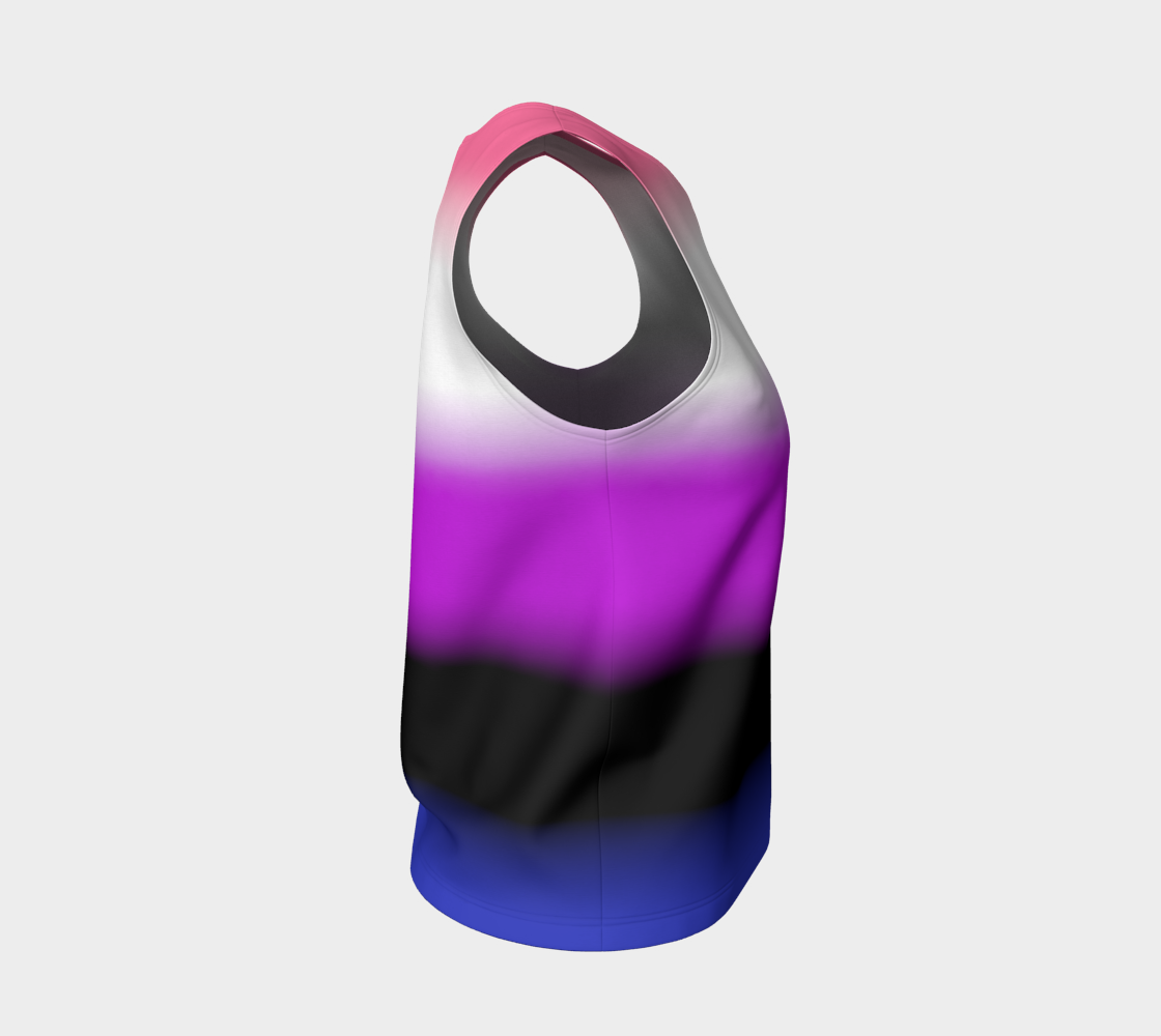 Genderfluid Gradient Loose Tank