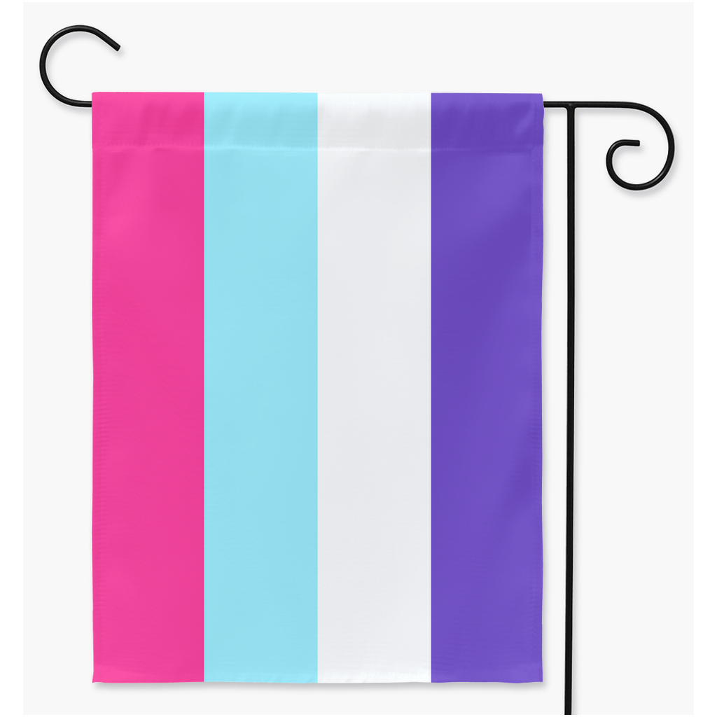 Drapeaux multisexuels de cour et de jardin | Simple ou double face | 2 tailles | Orientations romantiques et sexuelles