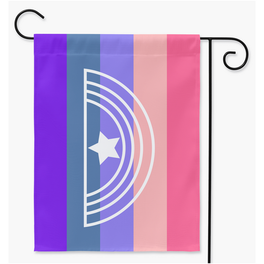 Xenofluid Yard and Garden Flags | Single Or Double-Sided | 2 Sizes | Gender Identity and Expression