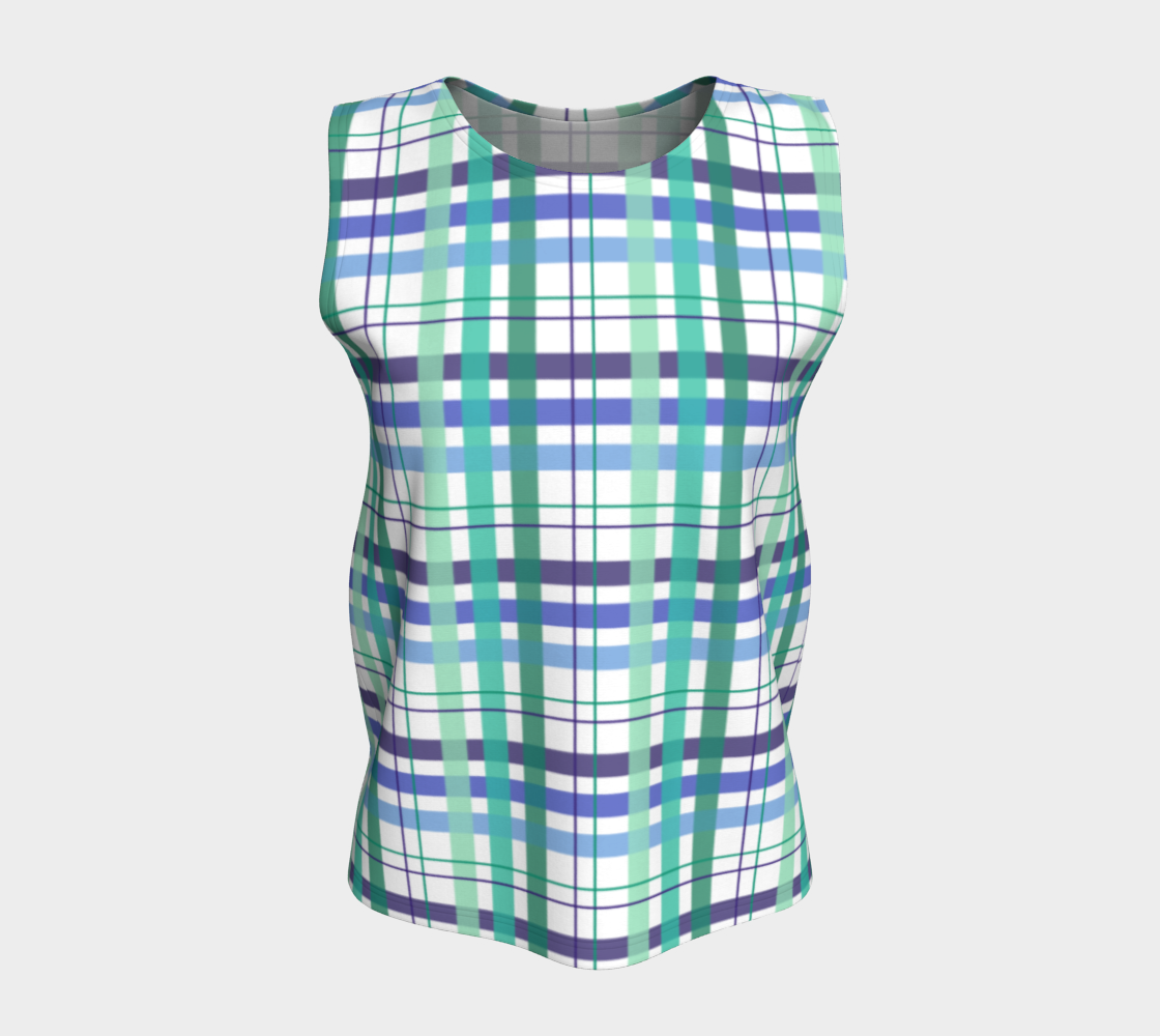 Gay Man (anciennement Vincian - V2) Plaid Loose Tank (Long)