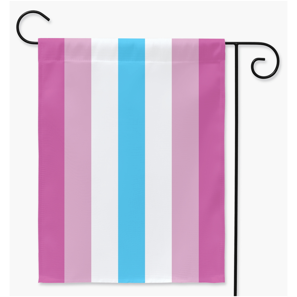 Femboy Pride Yard and Garden Flags | Single Or Double-Sided | 2 Sizes | Gender Identity and Expression