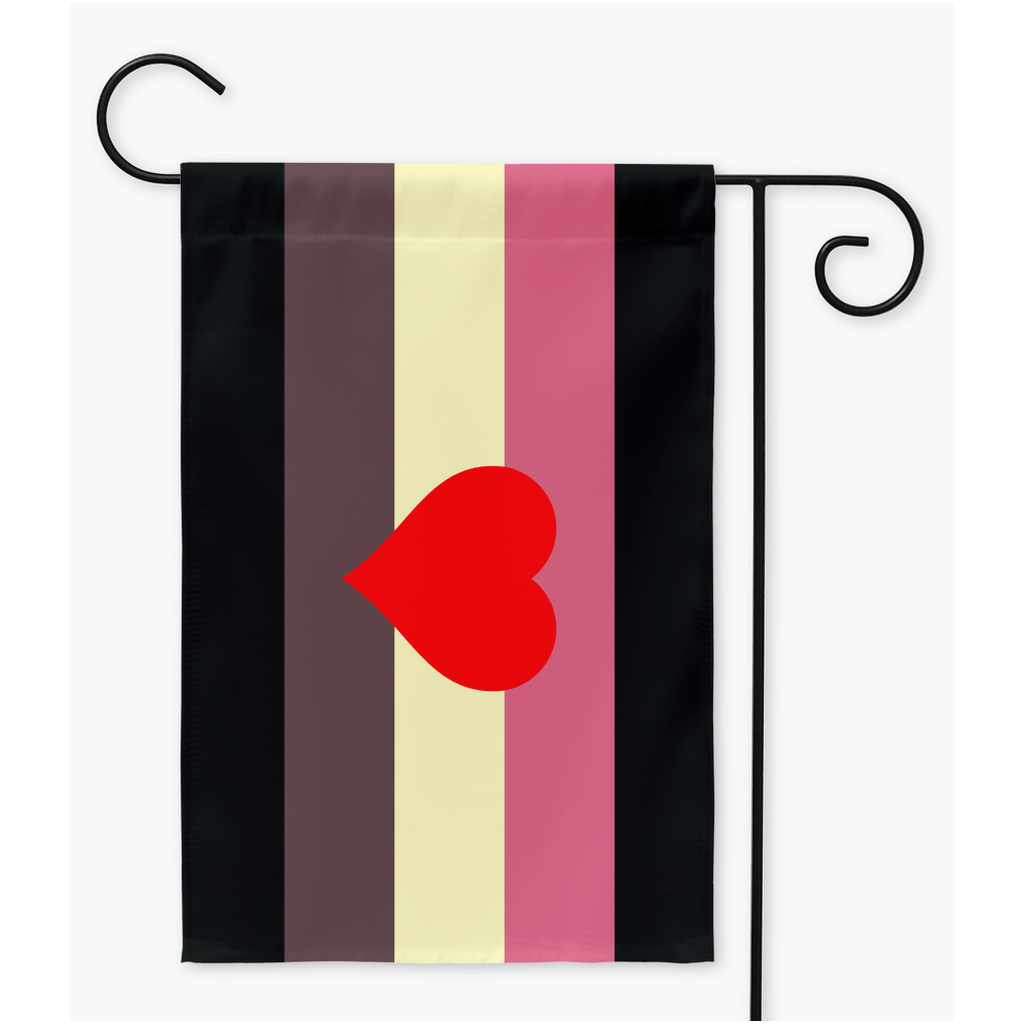 Fat Fetish Yard and Garden Flags | Single Or Double-Sided | 2 Sizes