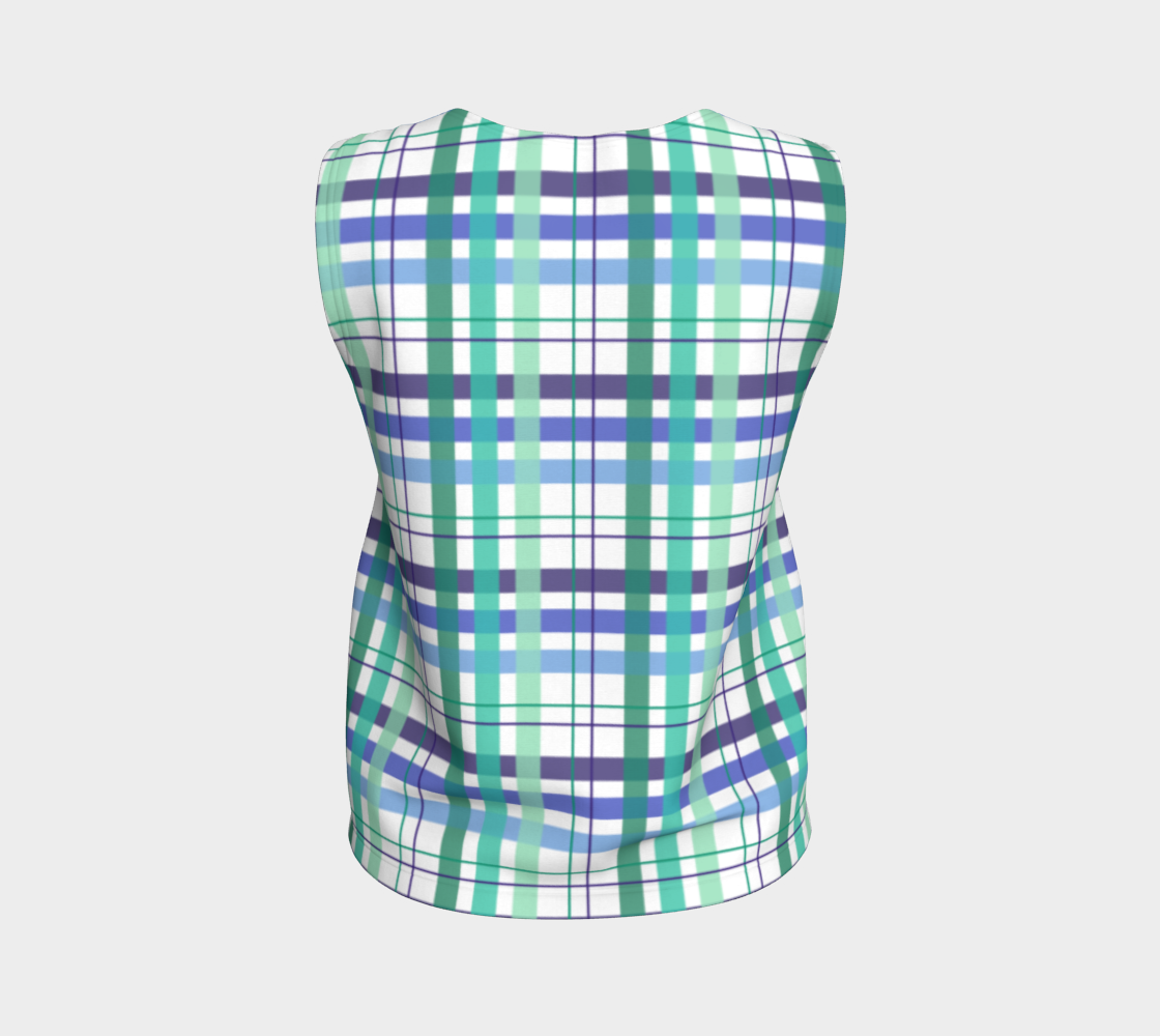 Gay Man (anciennement Vincian - V2) Plaid Loose Tank (Long)