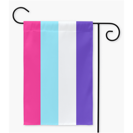 Multisexual Yard and Garden Flags | Single Or Double-Sided | 2 Sizes | Romantic and Sexual Orientations