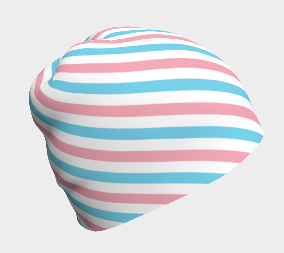 Transgender Barber Striped Beanie