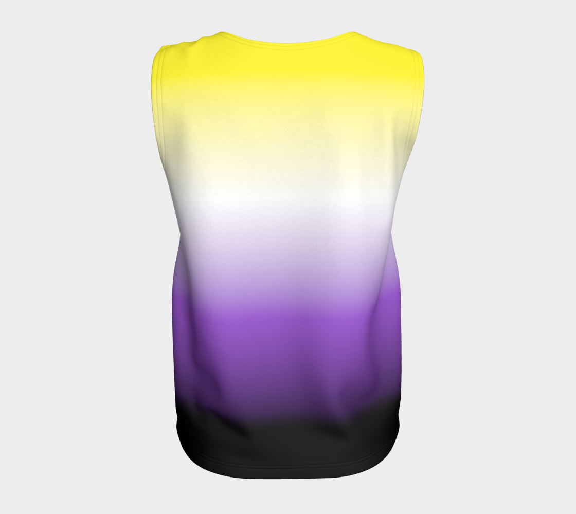 Nonbinary Gradient Loose Tank (Long)