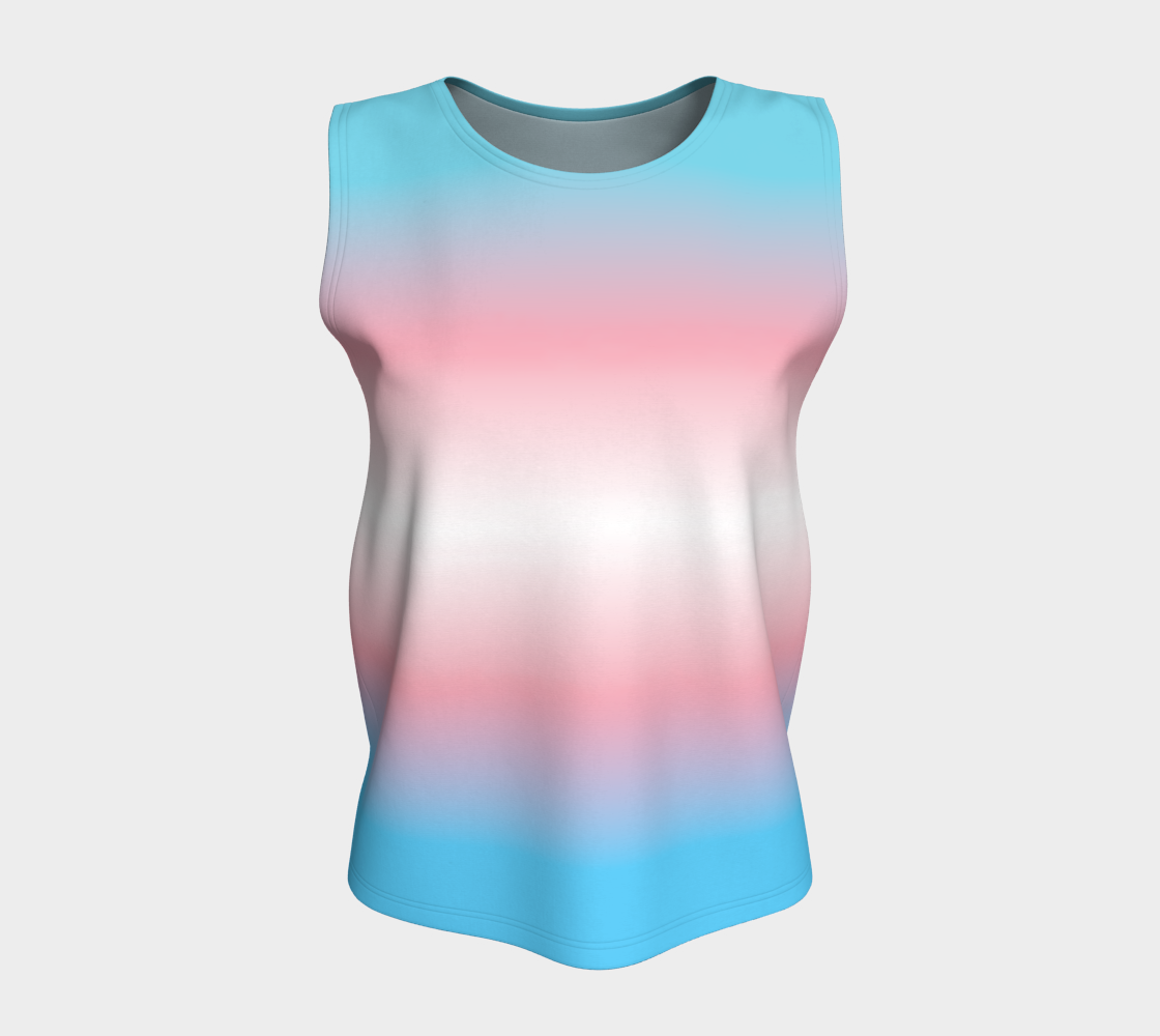 Transgender Gradient Loose Tank