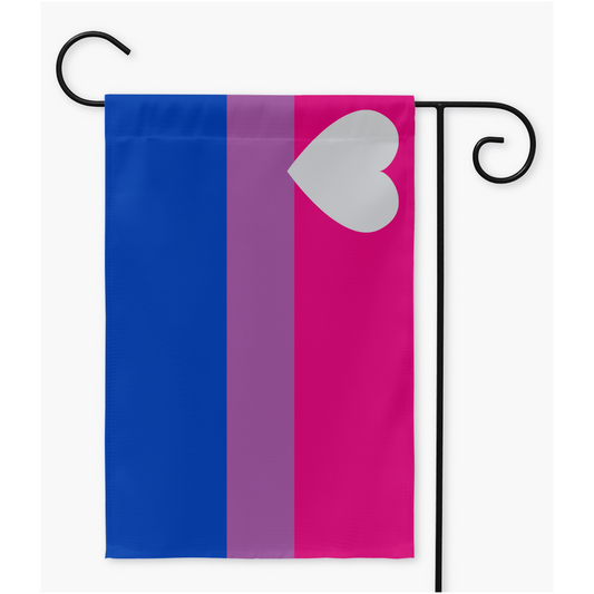 Biromantic - V1 Pride Yard and Garden Flags  | Single Or Double-Sided | 2 Sizes | Sexual And Romantic Orientations