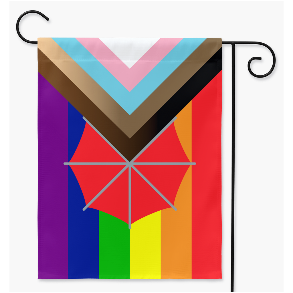 Sex Worker Inclusive Rainbow Pride Flags | Single Or Double-Sided | 2 Sizes