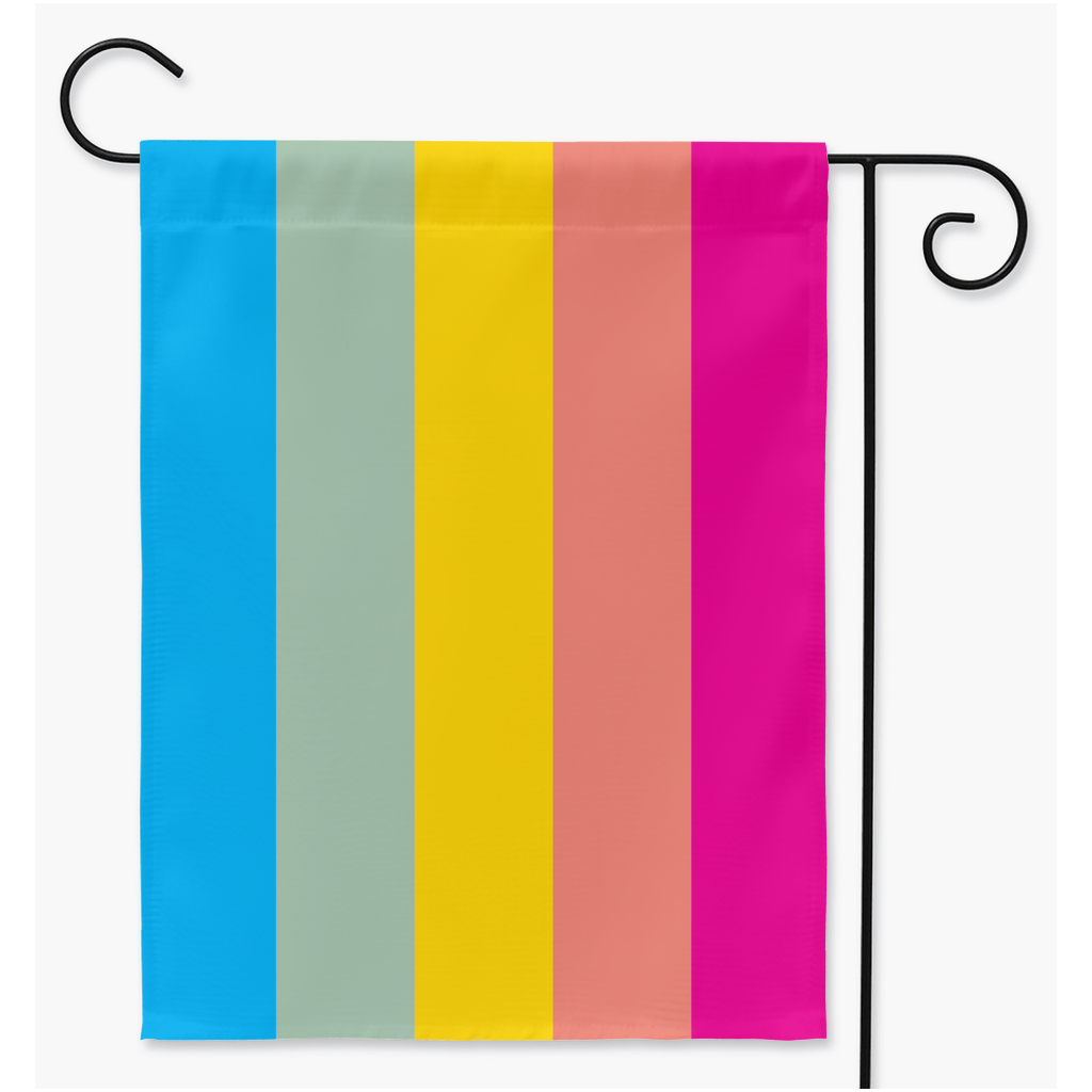 Drapeaux de cour et de jardin Panflux | Simple ou double face | 2 tailles | Orientations romantiques et sexuelles