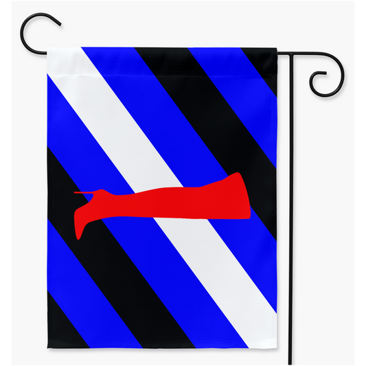 Boot Lover - Stilletto Yard and Garden Flags | Single Or Double-Sided | 2 Sizes