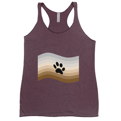 Furry Pride Flag Fitted Racerback Tank Tops | Choose Your Flag