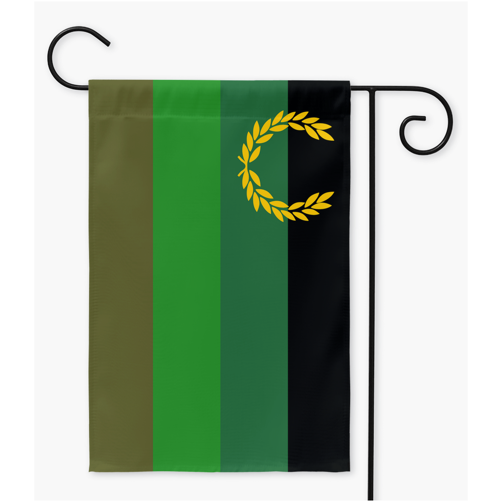 Military/Uniform Fetish Yard and Garden Flags | Single Or Double-Sided | 2 Sizes