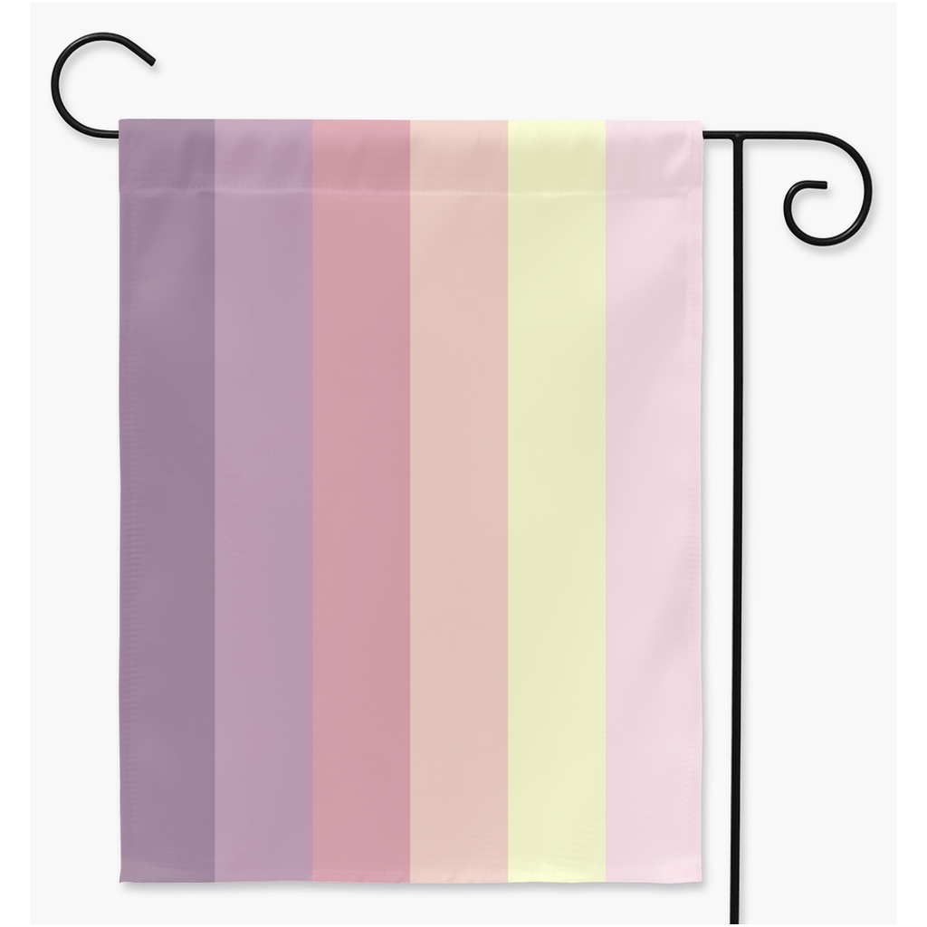 Venusic Yard and Garden Flags | Single Or Double-Sided | 2 Sizes | Romantic and Sexual Orientations