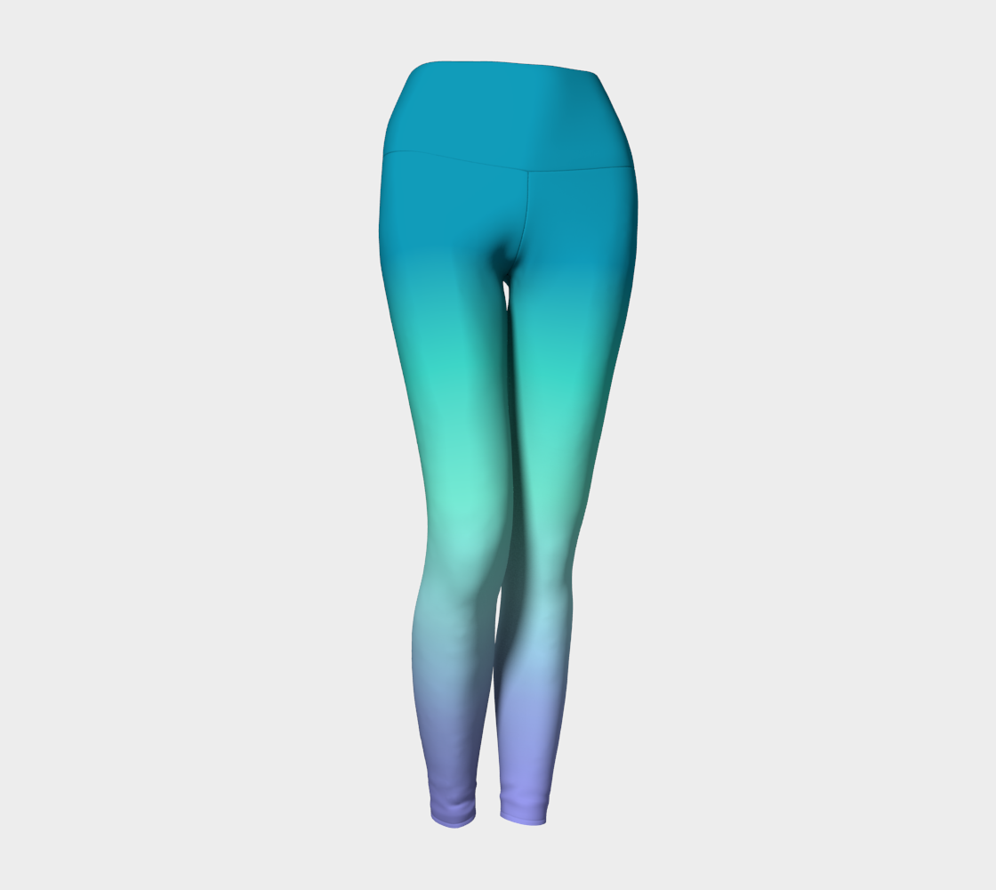 Neptunic Gradient Yoga Leggings