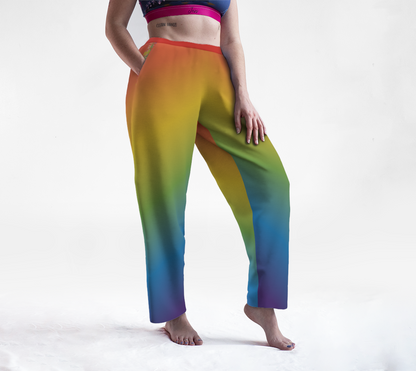 Muted Rainbow Gradient Lounge Pants