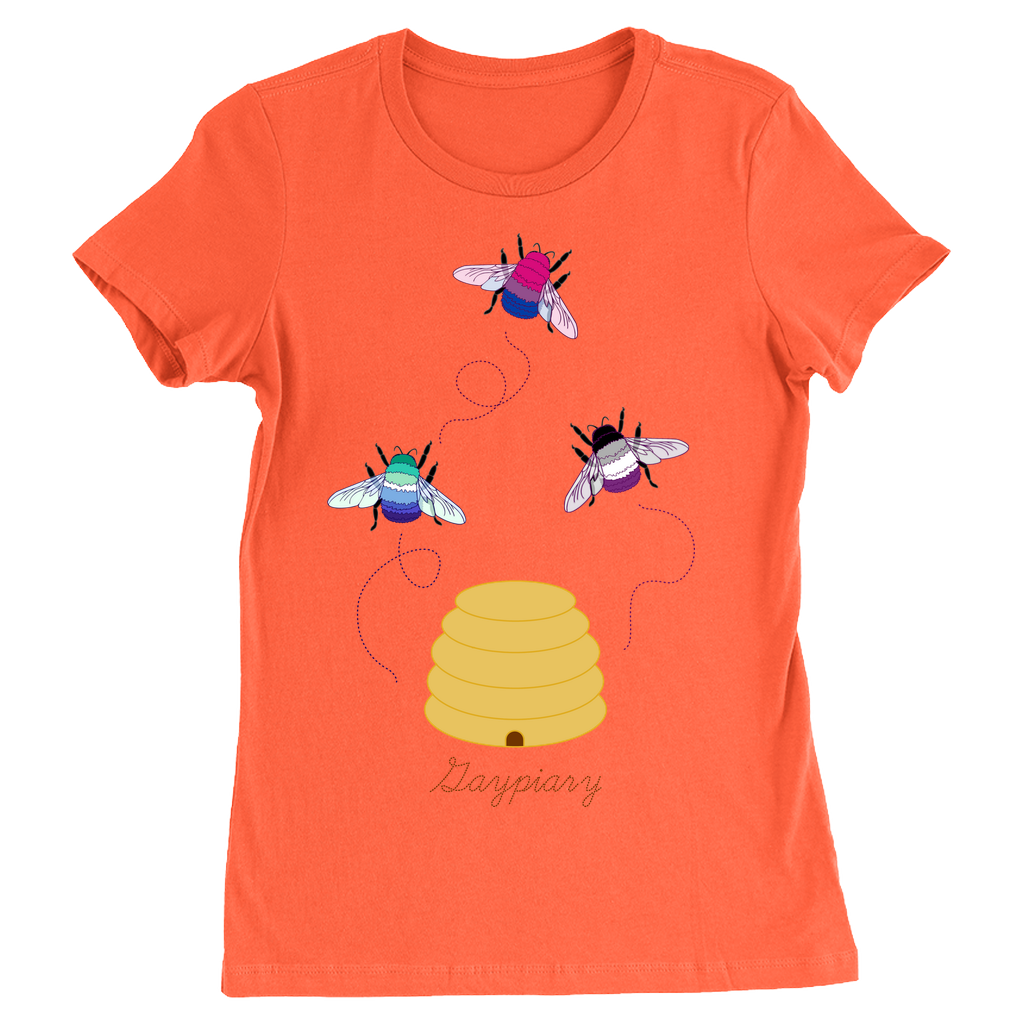 3 Bumblebees - Gaypiary DARK Fitted Tshirt | Bella + Canvas Apparel ninjaferretart