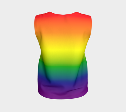 Rainbow Gradient Loose Tank