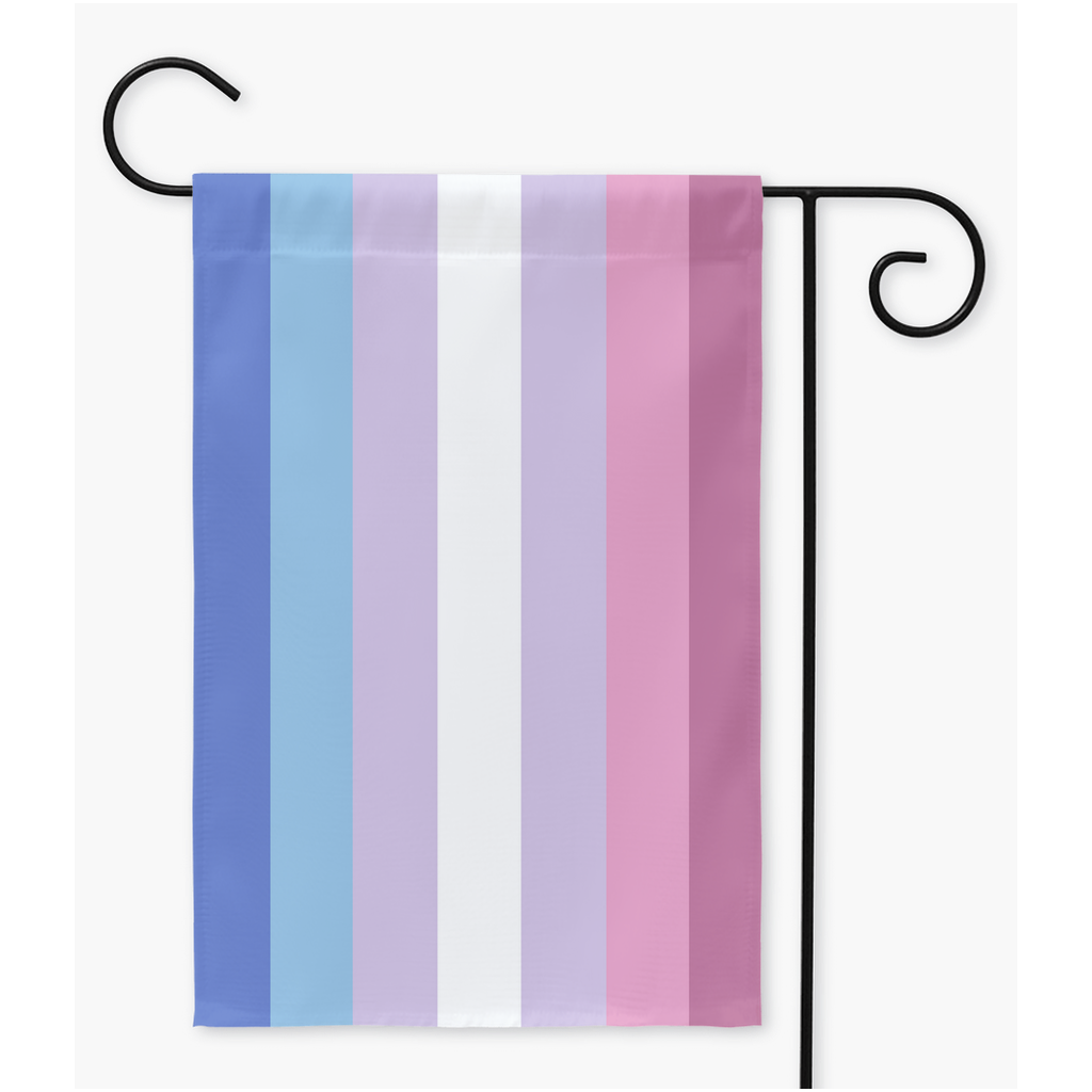 Bigender - V1 Flags | Single Or Double-Sided | 2 Sizes