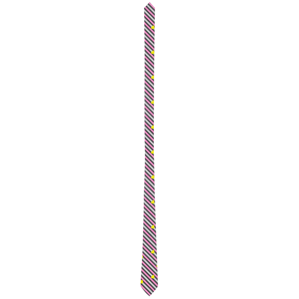 Queerplatonic - V1 Striped Pride Patterned Neck Ties