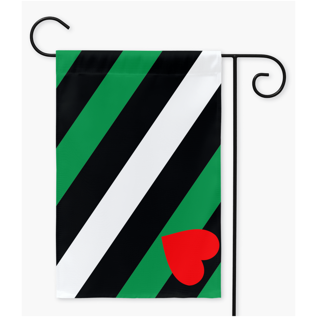 Cuir Boi/Boy Pride Yard et drapeaux de jardin | Simple ou double face | 2 tailles